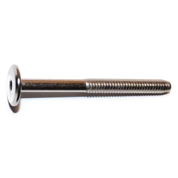 Binding Screw, 20 (Coarse) Thd Sz, Steel, 8 PK, Midwest Fastener, Mfr#: 31586